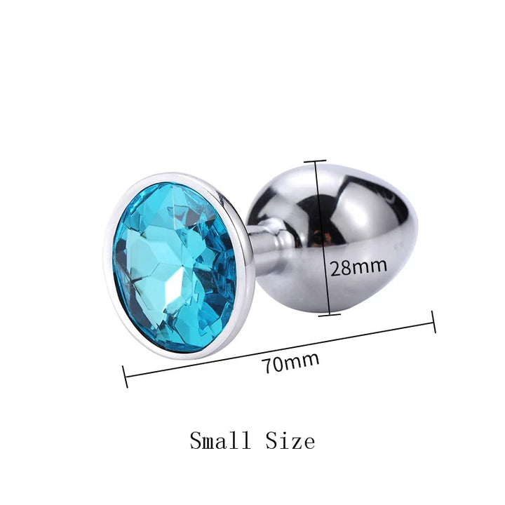 3 Size/set Metal Anal plug butt plug Sex Toys Butt Toys For Women/Men/Couples - fromasia2america.shop