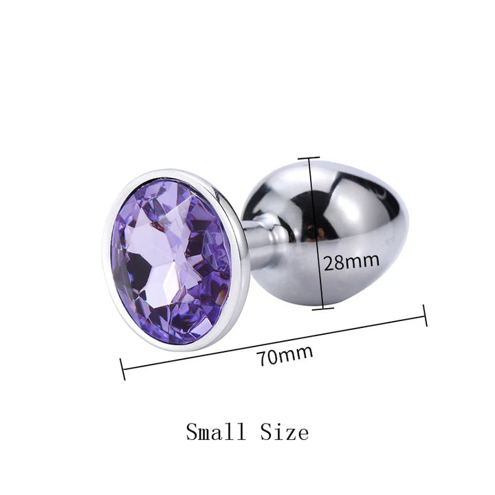 3 Size/set Metal Anal plug butt plug Sex Toys Butt Toys For Women/Men/Couples - fromasia2america.shop