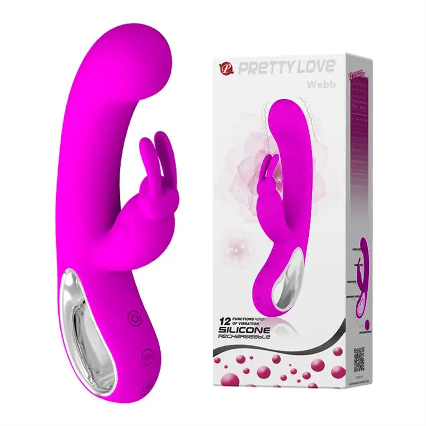 Rabbit Vibrator Female Sex Toys For Women Double Vibrators Sexo Clitoris - fromasia2america.shop