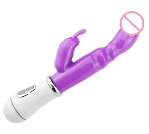 Adult Toys Dildo Vibrator Sex Toy Double Rod Masturbation Rabbit Vibrator for Women - fromasia2america.shop