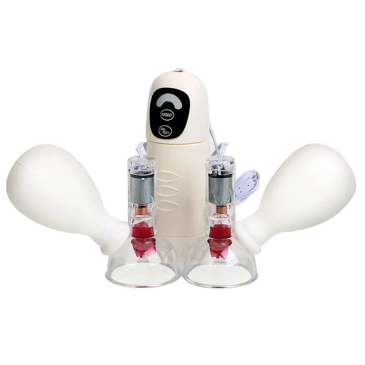 Breast Pump Nipple Sucker Sucking Ratating Vibrators For Women Clitoral Suction Female - fromasia2america.shop