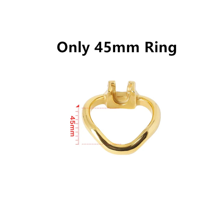 Cock Cage Men Stainless Steel Penis Lockable Cage Lock Metal Penis Ring For Men - fromasia2america.shop