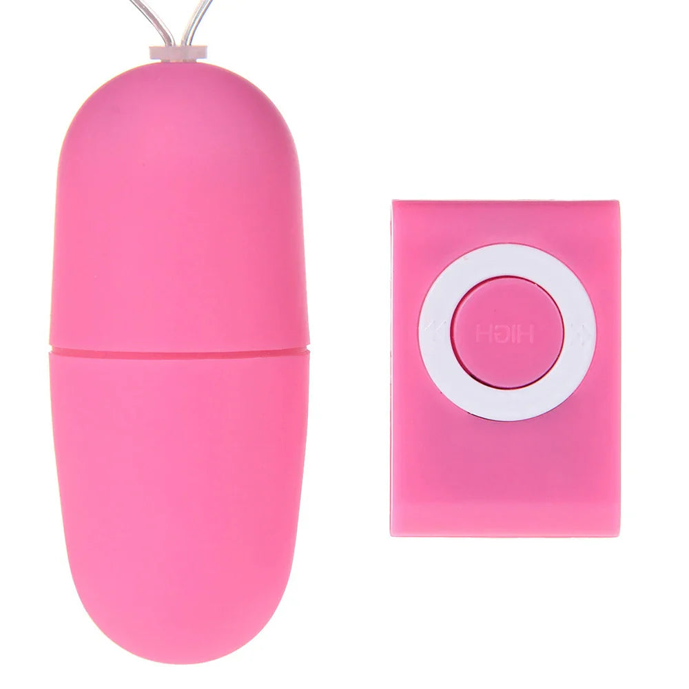 20 Speed Wireless Remote Control Pantie Vibrators Mini Bullet Love Egg Female For Woman - fromasia2america.shop