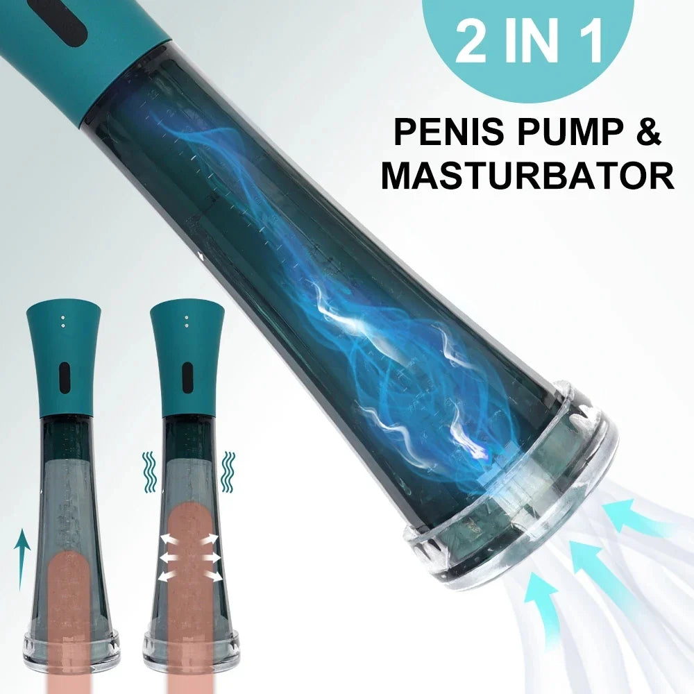 Hannibal Vacuum Suction Potent Erectile Enhancer Penis Pump Extender Enhancer - fromasia2america.shop