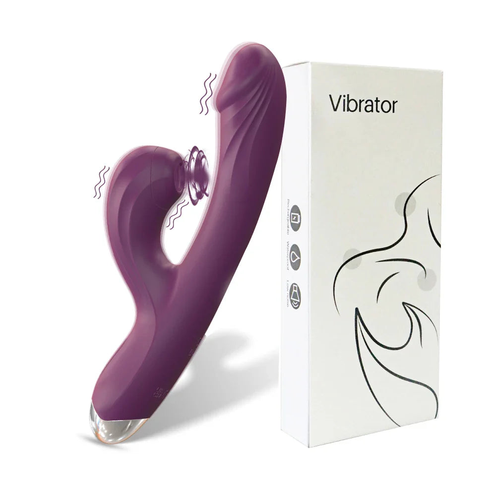 G Spot Rabbit Vibrator for Women Clit Sucking Stimulation Dildosfor Couple - fromasia2america.shop