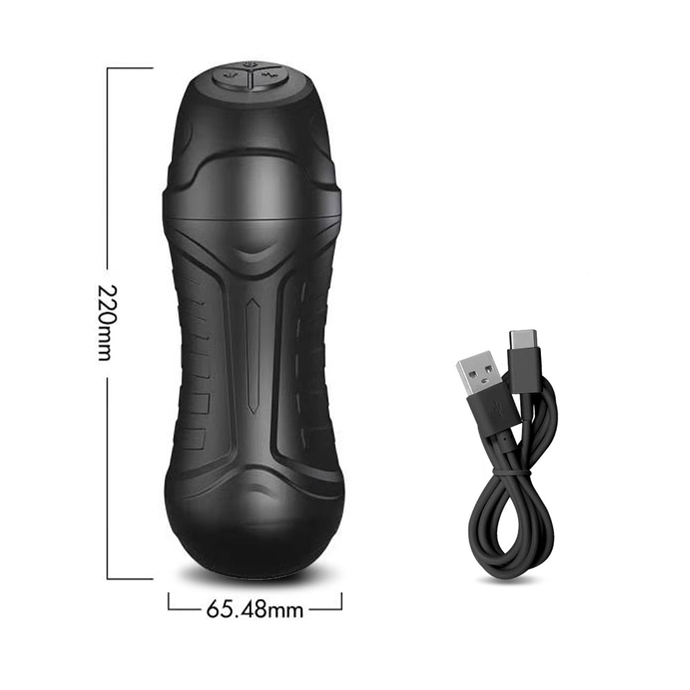 Automatic Medical Silicone Sucking Masturbator Vibration Blowjob Machine for Men