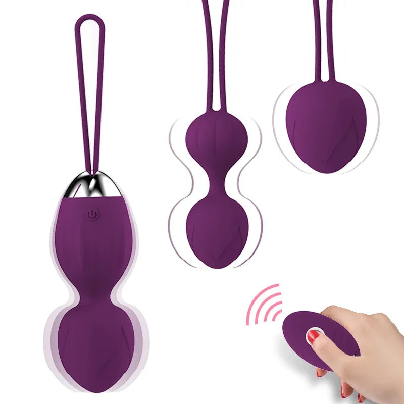 APP Bluetooth Control Vibrator Egg for Women Balls Vibrating G Spot Dildo Love Egg - fromasia2america.shop