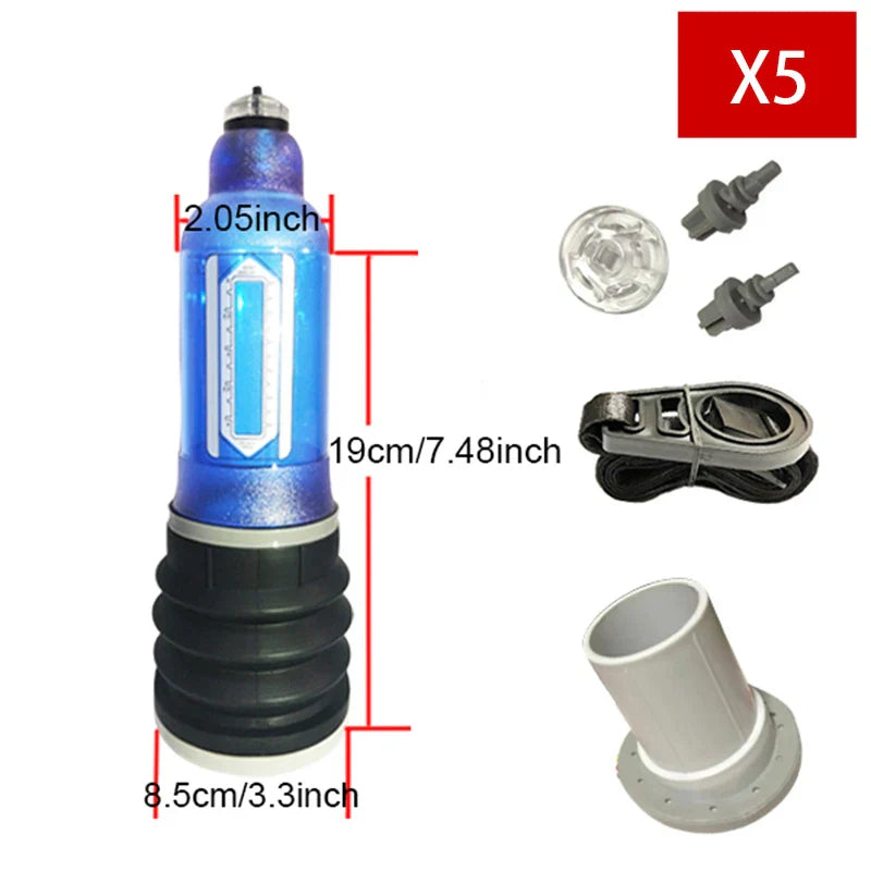 Penis Pump Penis Enlargement Enhancer Water Spa Vacuum Pump For Men - fromasia2america.shop