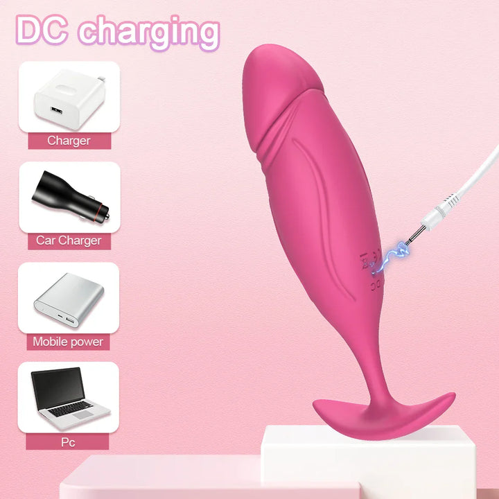 Remote Control Dildo Vibrator for Women Clitoris Stimulator Love egg Massage Prostate - fromasia2america.shop