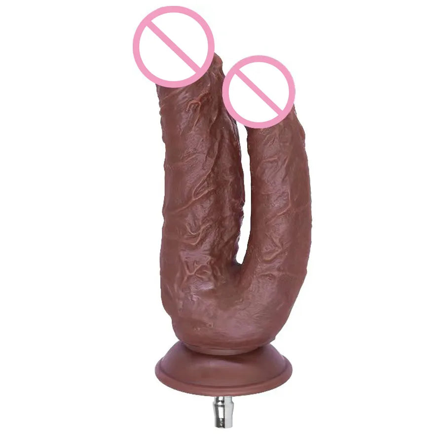 Vac-u-lock Plug Double Dildos for Attachment for Women Sex Toy Strap on Two Dildo - fromasia2america.shop