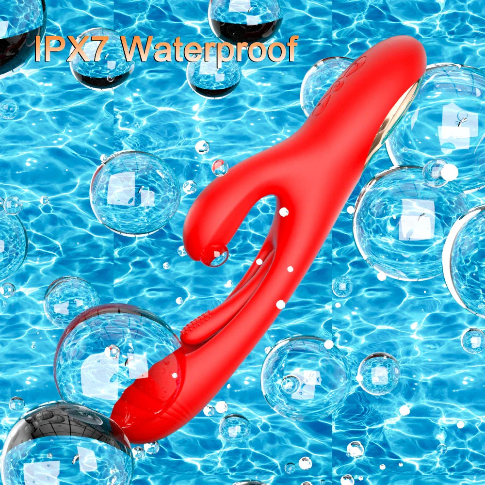 2023 Tapping Flapping Vibrator for Women Rabbit Vibrators for Adult - fromasia2america.shop