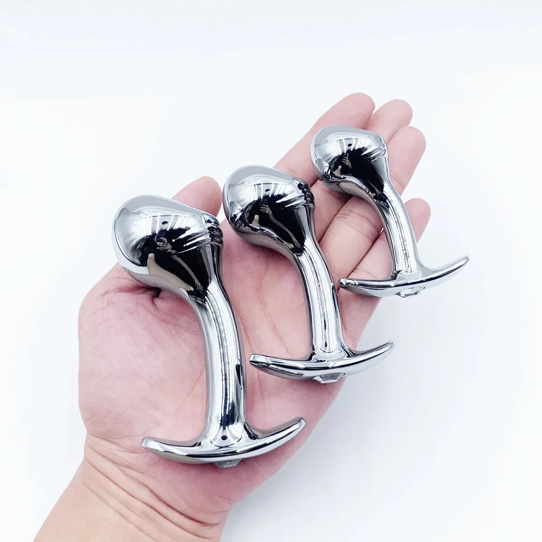 Anal Beads Butt Plug Dildo Metal Anal Plug Wearable Insert Sex Toy For Male Female - fromasia2america.shop