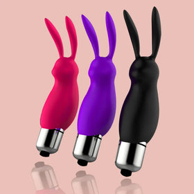 Rabbit Shape Vibration Clit Stimulation Adult Sex Toy Vibrating Jump Love Egg for Women Female - fromasia2america.shop