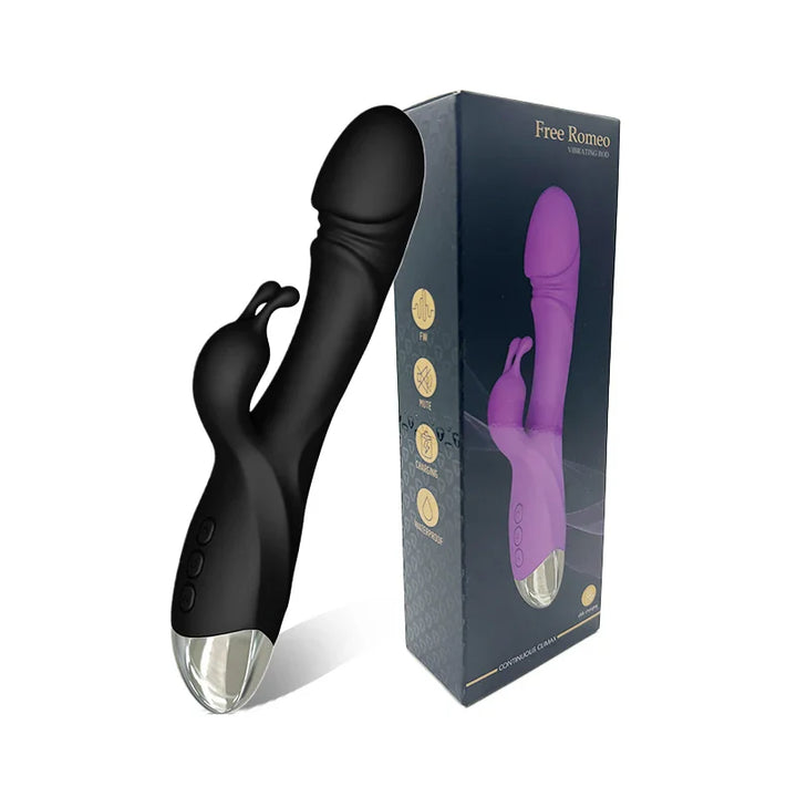 Dildo Rabbit Vibrator G spot Masturbation Clitoral Vaginal Anal Massager Female - fromasia2america.shop