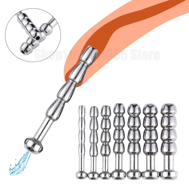 31 Style Stainless Steel Hollow Urethral Catheter Dilator Gay Horse Eye Stimulate Men Penis Plug - fromasia2america.shop