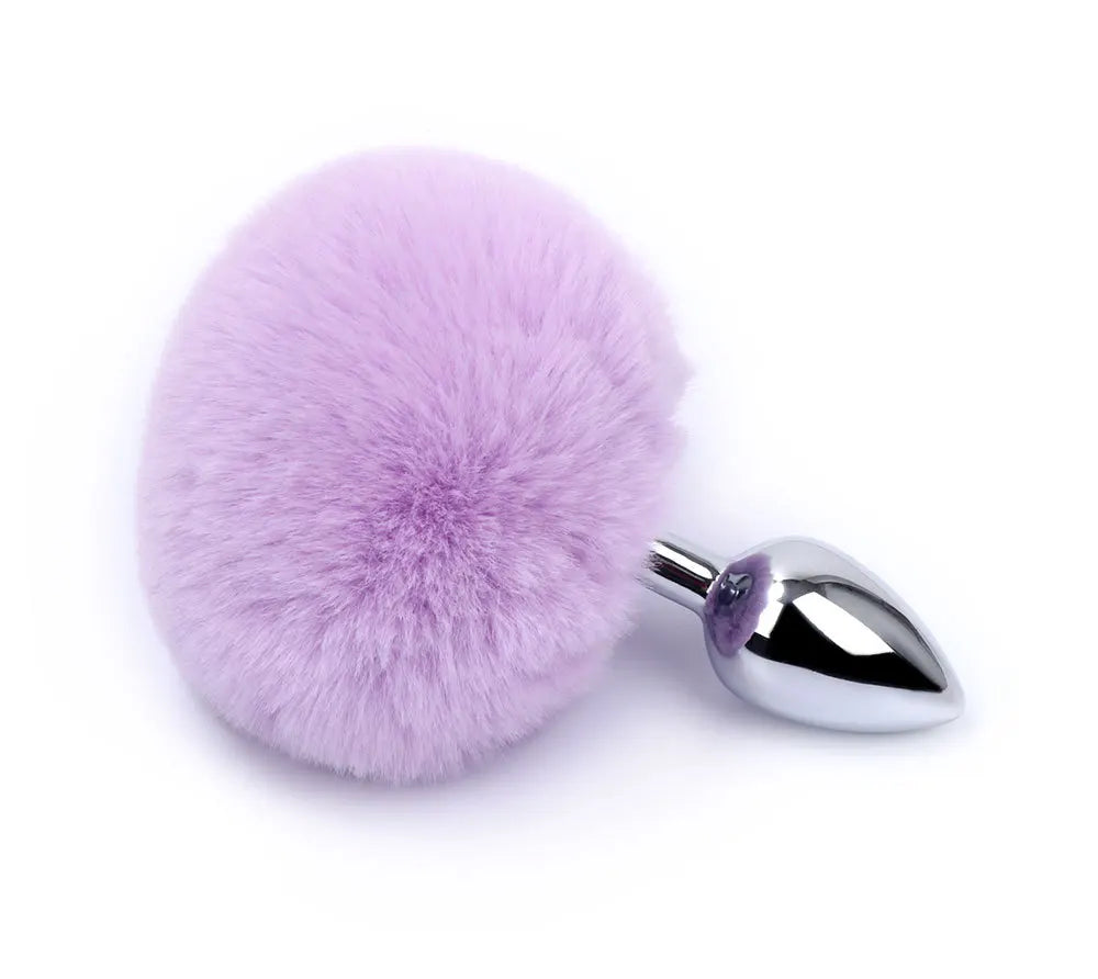 BDSM Sex Toys Hair Ball Rabbit Tail Anal Plug - fromasia2america.shop