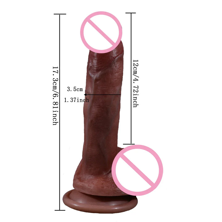 Dildo Real Penis Dick Cock Silicone with Suction Cup Strapon Women - fromasia2america.shop