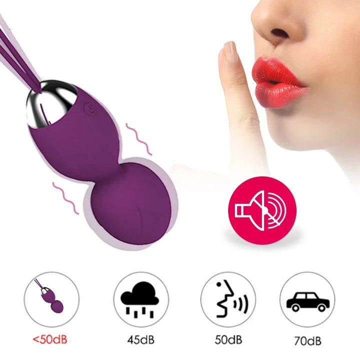 APP Bluetooth Control Vibrator Egg for Women Balls Vibrating G Spot Dildo Love Egg - fromasia2america.shop