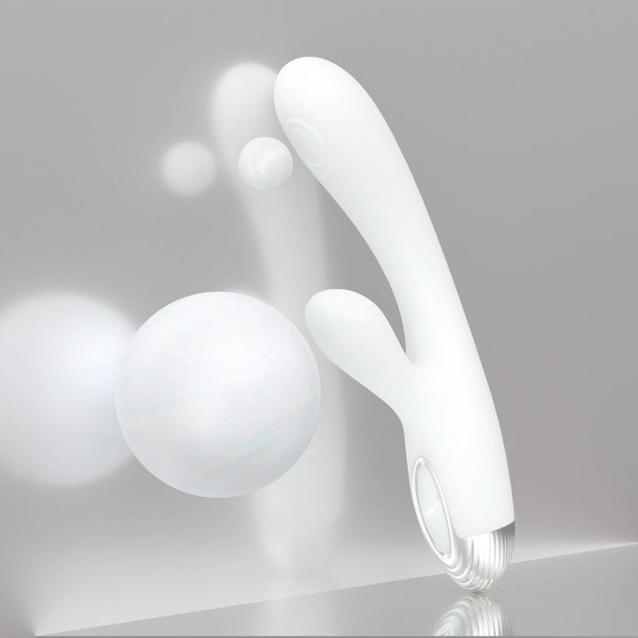 DRY WELL Rabbit Vibrator with Unique Patting Function Clitoris Stimulator Dildo - fromasia2america.shop