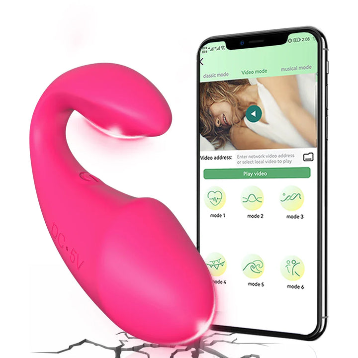 APP Vibrator Bluetooth Dildo Female for Women Wireless Remote Control Vibrators Wear Vibrating Love Egg Toy - fromasia2america.shop