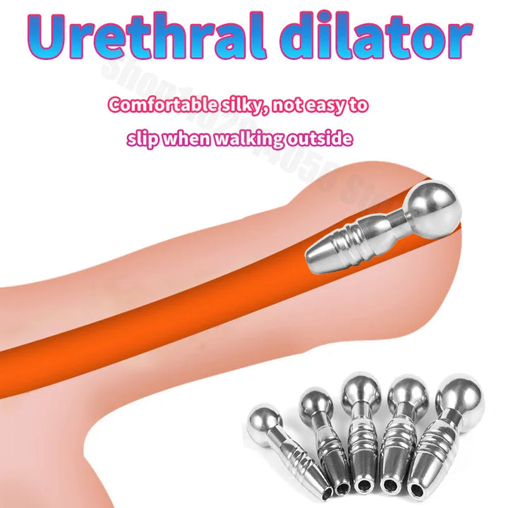 31 Style Stainless Steel Hollow Urethral Catheter Dilator Gay Horse Eye Stimulate Men Penis Plug - fromasia2america.shop