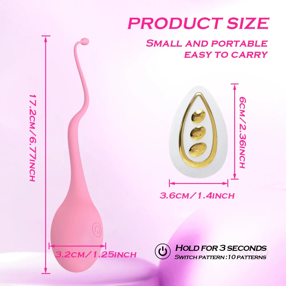 Sex Toys Remote Control Vibrator Female Wireless Clitoris G Spot Stimulator Vibrating Love Egg - fromasia2america.shop