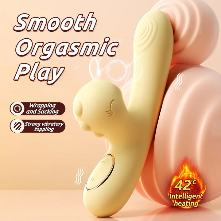 rabbit vibrator clitoral sucking stimulation g spot vibrator 18 adult products women - fromasia2america.shop