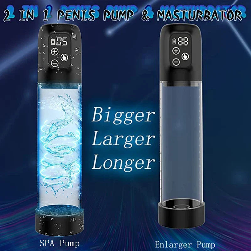 Electric Penis Water Pump Enlargement Erection Cock Male - fromasia2america.shop