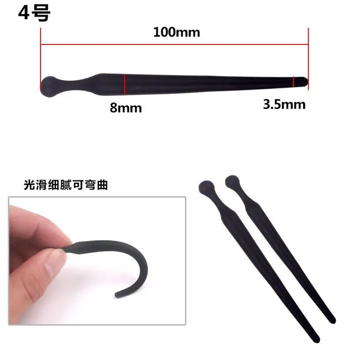 Penis Plug Tube Urethral Dilator Stretching Horse Eye Stimulation Adult Sex Toys for Men - fromasia2america.shop