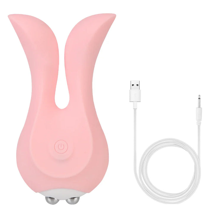 Sexy Rabbit Ear Pocket Vibrator for Women Nipple Clamps Anal Plug Female Masturbator - fromasia2america.shop