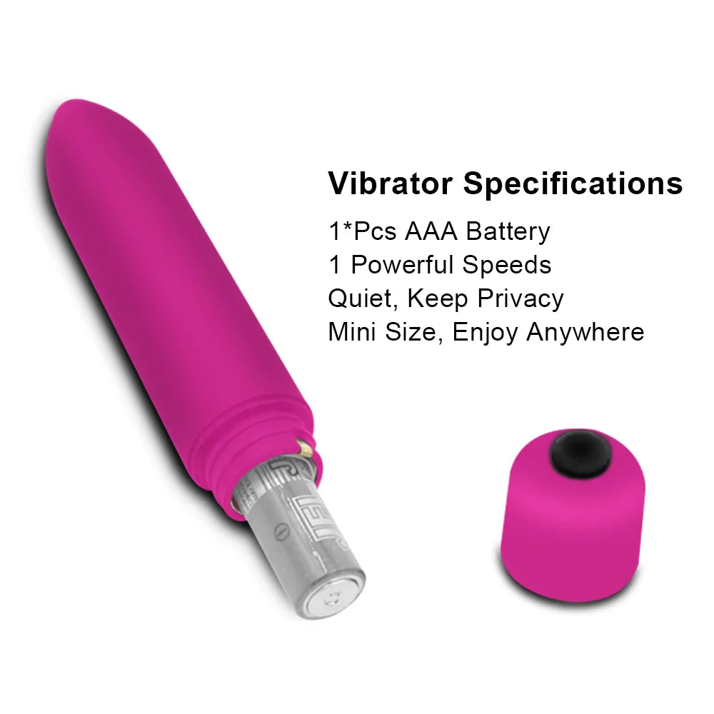 Anal Plug Butt Vibrator Women/Men Soft Silicone Round Shaped Erotic Bullet Analplug - fromasia2america.shop