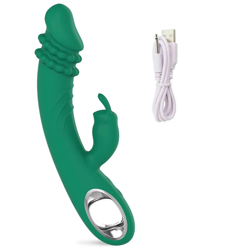 Dildo Rabbit Vibrator for Women Powerful G Spot Vibrators Nipple Clitoris - fromasia2america.shop