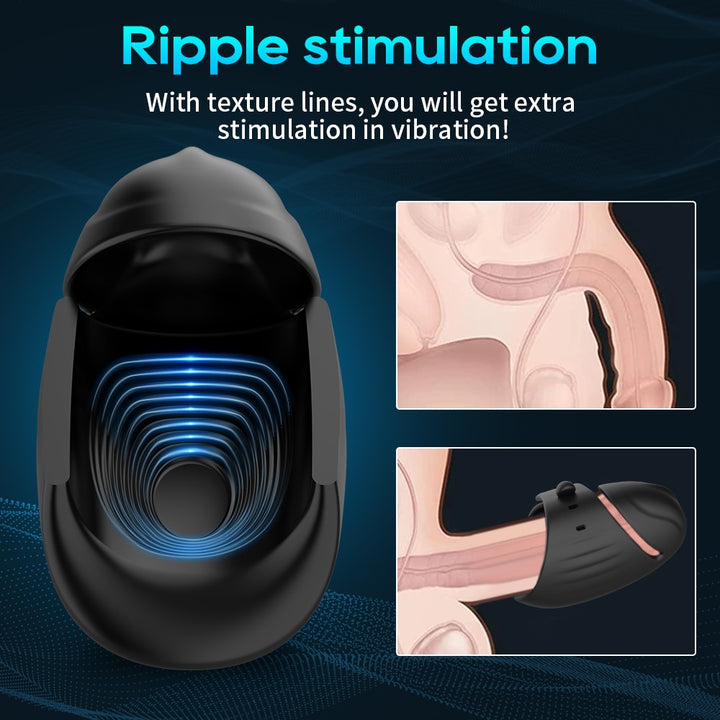 Bluetooth Powerful Vibrator Penis Delay Trainer Automatic Male Masturbator