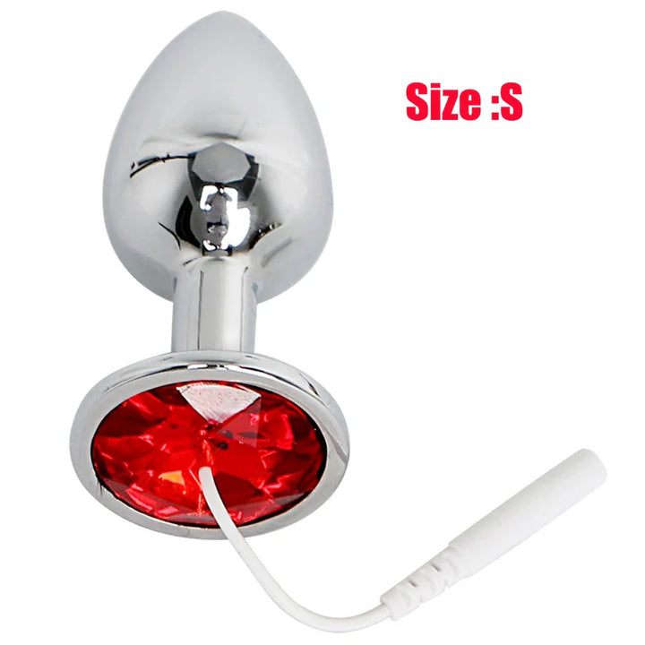 50 Kinds Electric Shock Butt Plug,Bdsm Electro Anal Sex Toy,E-stim Jump Egg Dildo Vibrator - fromasia2america.shop