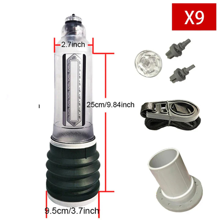 Penis Pump Penis Enlargement Enhancer Water Spa Vacuum Pump For Men - fromasia2america.shop