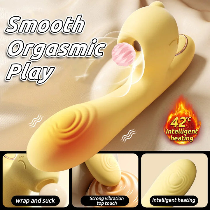 rabbit vibrator clitoral sucking stimulation g spot vibrator 18 adult products women - fromasia2america.shop