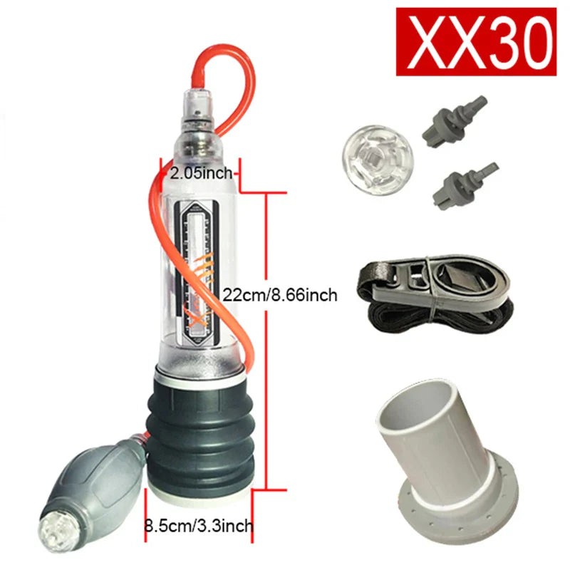 Penis Pump Penis Enlargement Enhancer Water Spa Vacuum Pump For Men - fromasia2america.shop