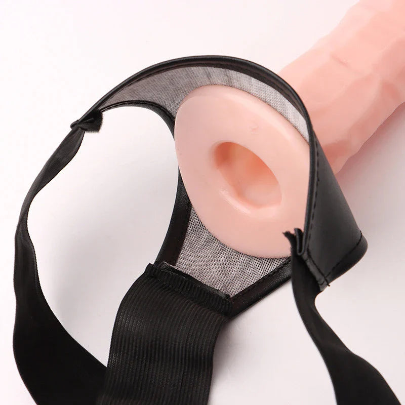 Skin Silicone Realistic Big Huge Strapon Dildo UNISEX Panties Suction Cup Penis Dick - fromasia2america.shop