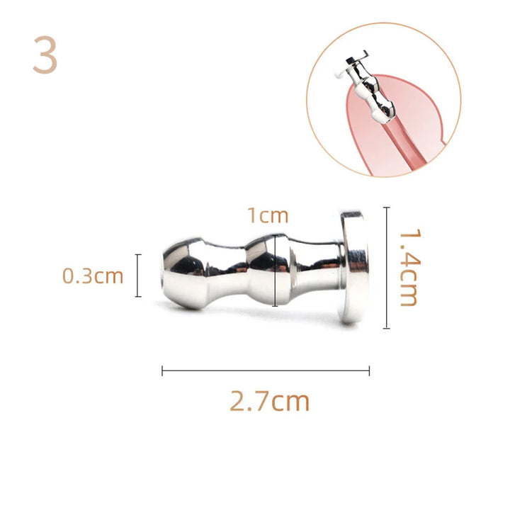 31 Style Stainless Steel Hollow Urethral Catheter Dilator Gay Horse Eye Stimulate Men Penis Plug - fromasia2america.shop