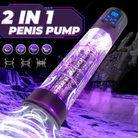 Penis Pump Masturbation Automatic Suction Pump Dick Enlarger for Men - fromasia2america.shop