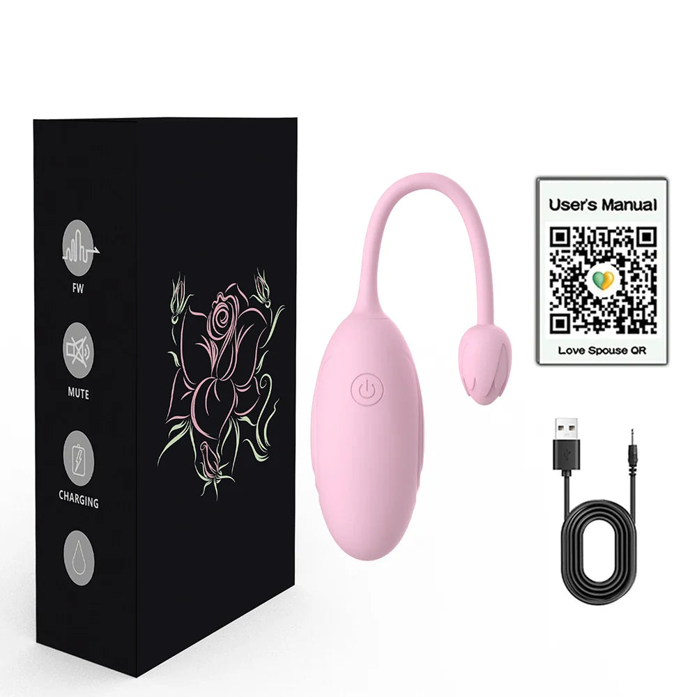 APP Control Vibrating Egg for Women Vibrator Clitoris Stimulation - fromasia2america.shop