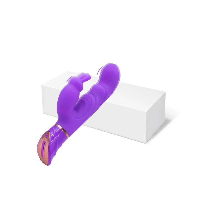 Rabbit Vibrator 10 Vibratory Mode Sex Toy G-spot Female Dildo Vaginal Clitoris - fromasia2america.shop