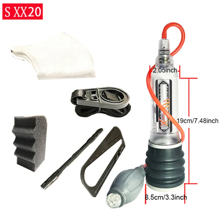 Penis Pump Penis Enlargement Enhancer Water Spa Vacuum Pump For Men - fromasia2america.shop