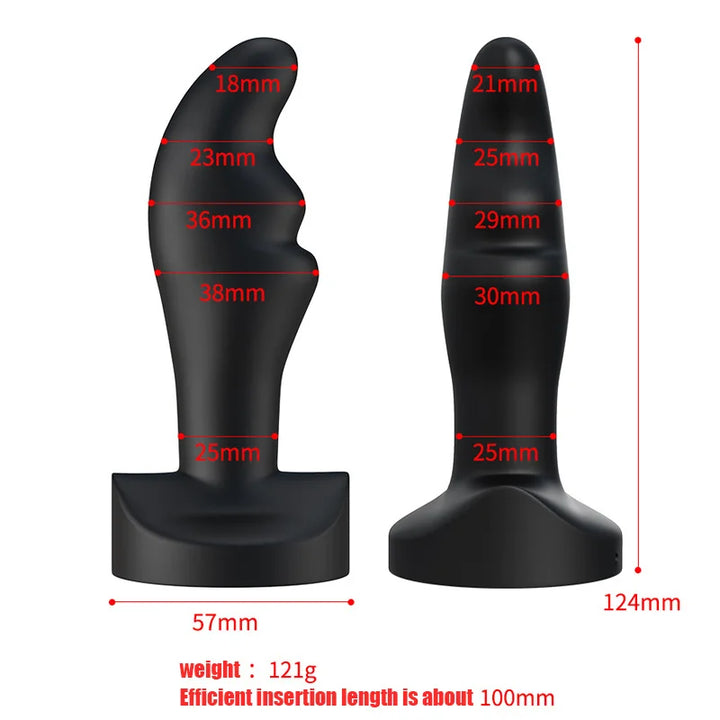 Adults Electro Shock Pulse Anal Butt Plug Electric Vaginal Plug Jump EggsFor Woman - fromasia2america.shop