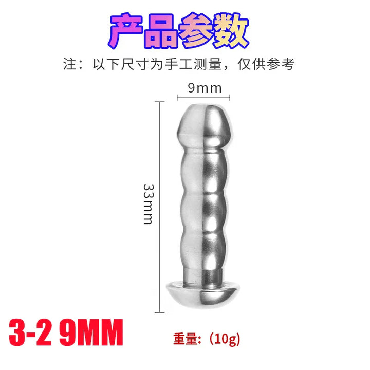 31 Style Stainless Steel Hollow Urethral Catheter Dilator Gay Horse Eye Stimulate Men Penis Plug - fromasia2america.shop