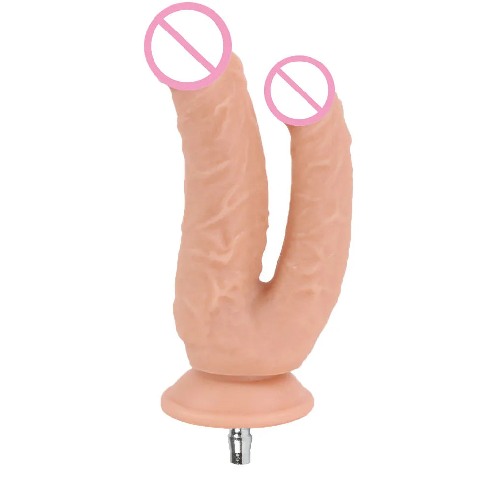 Vac-u-lock Plug Double Dildos for Attachment for Women Sex Toy Strap on Two Dildo - fromasia2america.shop