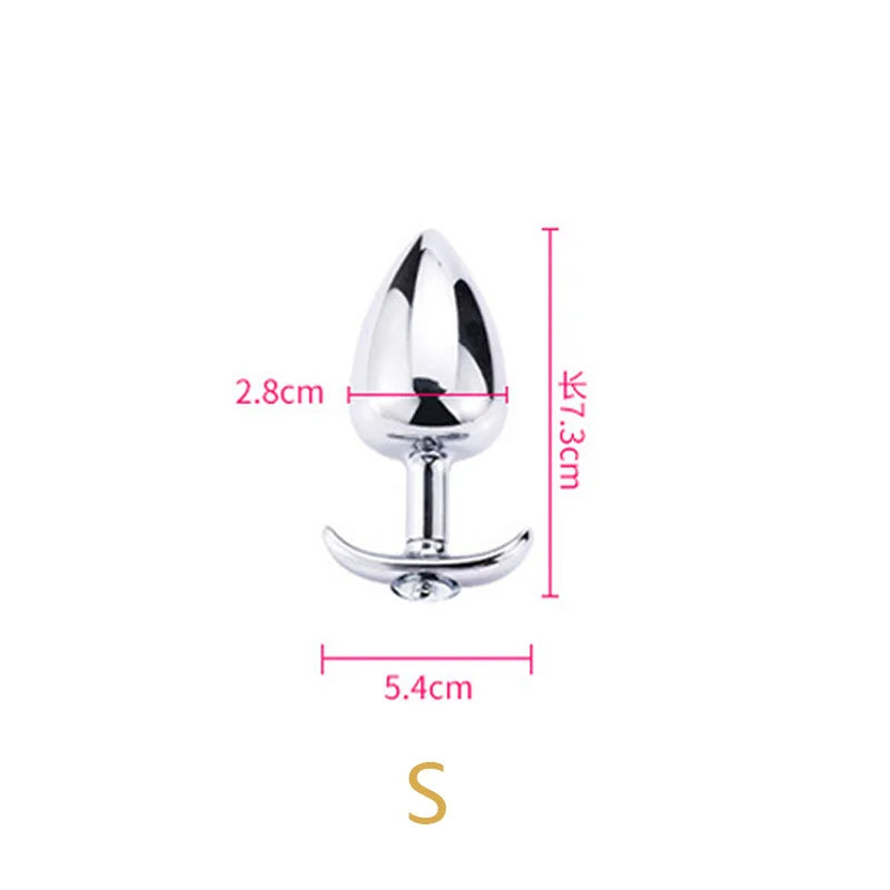 Adults Electro Shock Pulse Anal Butt Plug Electric Vaginal Plug Jump EggsFor Woman - fromasia2america.shop