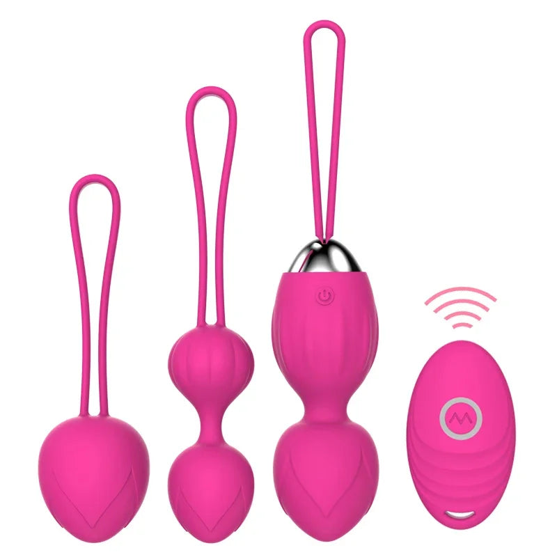 APP Bluetooth Control Vibrator Egg for Women Balls Vibrating G Spot Dildo Love Egg - fromasia2america.shop