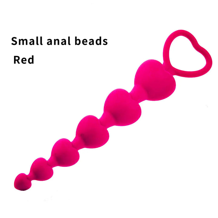 Silicone Anal Beads Long Butt Plug Prostate Massage Anal Stimulation For Men Women Masturbation - fromasia2america.shop