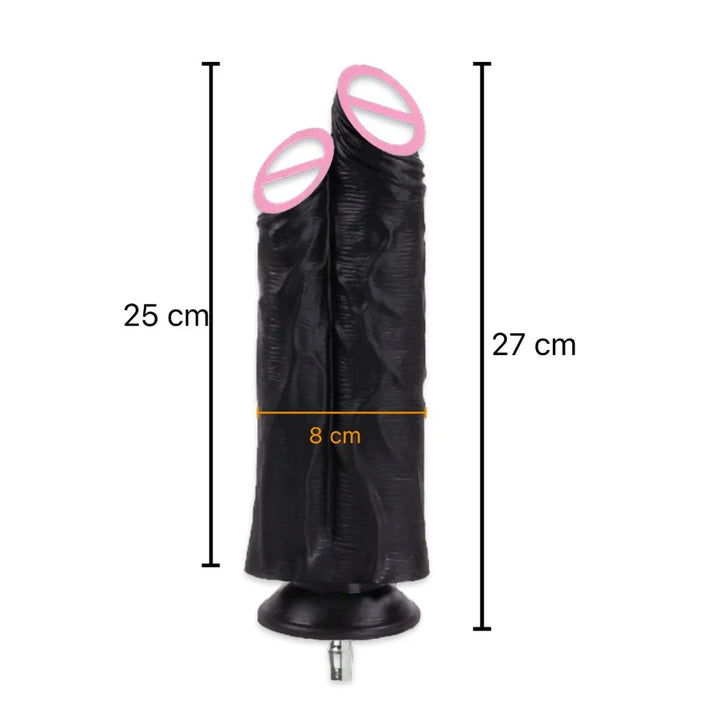 Vac-u-lock Plug Double Dildos for Attachment for Women Sex Toy Strap on Two Dildo - fromasia2america.shop